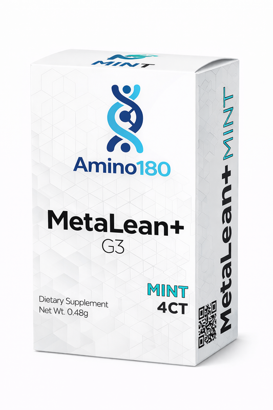 MetaLean+ G3 Dissolvable Strips – Mint (4 Count)