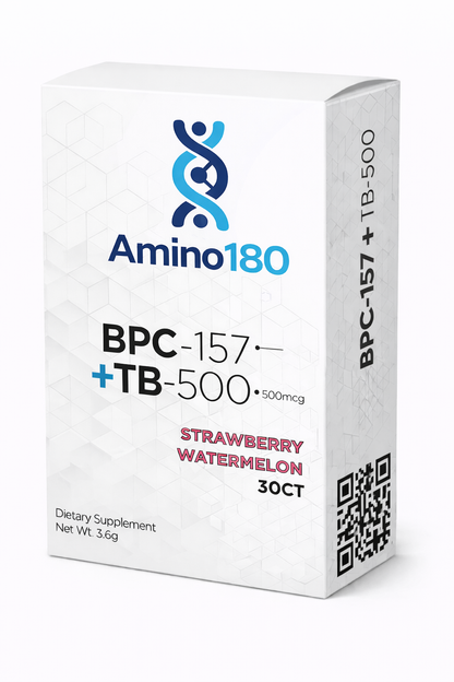 BPC-157 & TB-500 Dissolvable Strips – Strawberry Watermelon (30 Count)